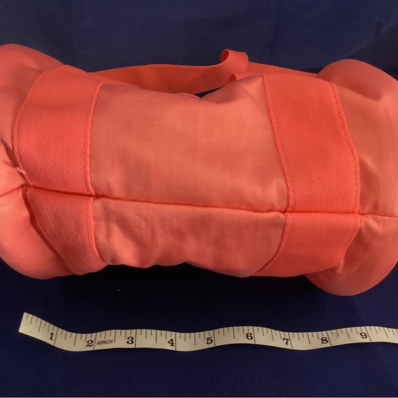 Fluo Pink Bright Adidas Mini Duffle Nylon Bag - Picture 10 of 13